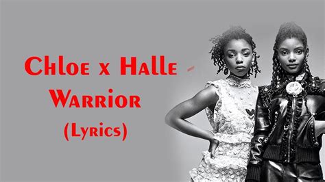 chloe x halle warrior mp3 download|chloe x halle warrior lyrics.